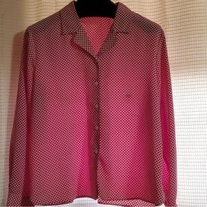 Women's Pink Button Down Shirt